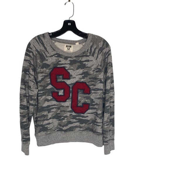 TAILGATE WOMEN'S SOUTH CAROLINA CAMO SWEATSHIRT SZ M - Picture 1 of 5